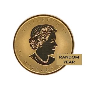 Canadian Maple Leaf 1 troy ounce gold (Year and Design May Vary)