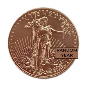 US Gold American Eagle 1/10 troy ounce gold