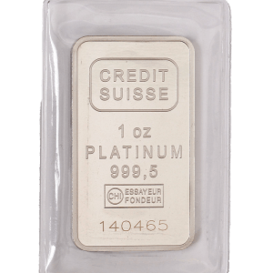 1 oz Platinum Bar