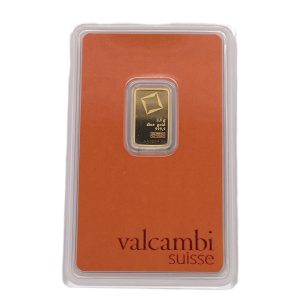 2.5 Gram Gold Bar .9999 Fine (In Assay)